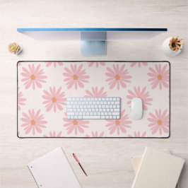 Coral Pink BOHO Daisy Pattery Floral