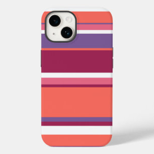 Coral vivo, vermelho e violeta