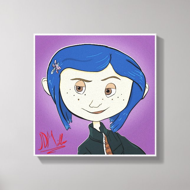 Coraline Movie Canvas Imprimir Wall Art (Frente)