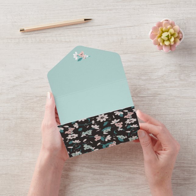 Corante Koala Pattern Cute Animal e Floral (Vídeo)