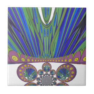 Corantes design modernos do padrão decorativo afri