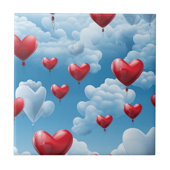Corazones en cielo (Frente)