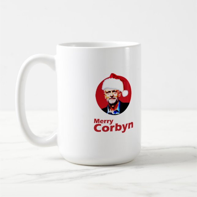 Corbyn alegre - caneca (Esquerda)