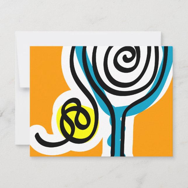 Corda Espiral Colorida Tênis (Frente)