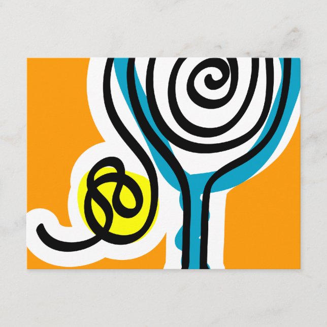 Corda Espiral Colorida Tênis (Frente)