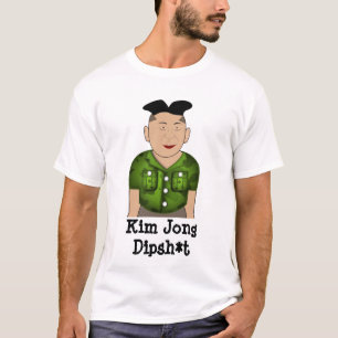 Coreia do Norte, Un de Kim Jong - camisetas