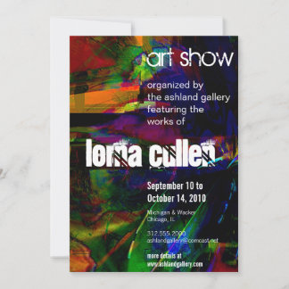 cores4 art show convite