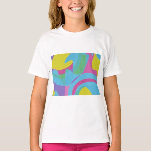 Cores Bonitas e Vibrantes! Camiseta (Frente)