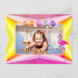 Cores Brilhantes com Cartão Postal de Feriado Peli