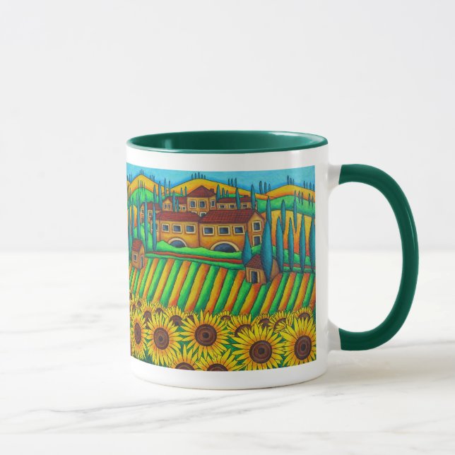 Cores da caneca de café de Toscânia (Direita)