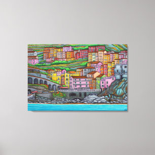Cores da Canvas Manarola 36" x 24"