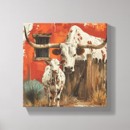 Cores da Canvas Ranch Estendido Tela de Impressão