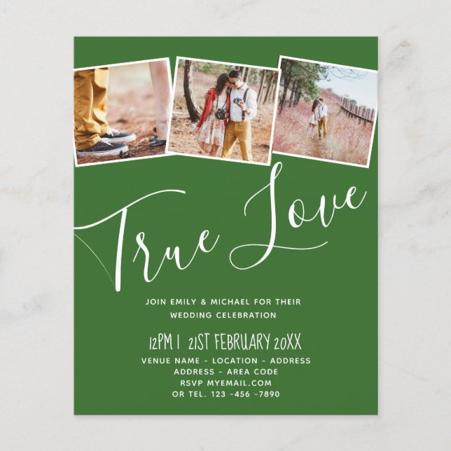 Cores de Casamento ECONÔMICAS Verde Salvia Oliva C (Frente)