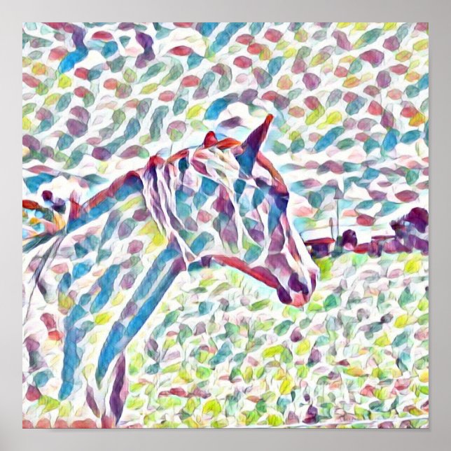 Cores De Cavalo Da Vida, Poster (Frente)