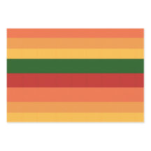 Cores de folhas de papel para enrolamento de outon