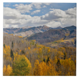 Cores de Outono de Aspens & Oaks Keebler Pass
