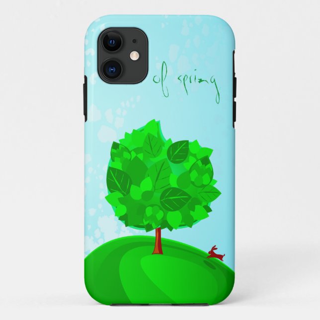 Cores de primavera, capas de iphone (Verso)
