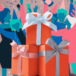 Cores de tendência - Cor vermelha chamadora - Sóli