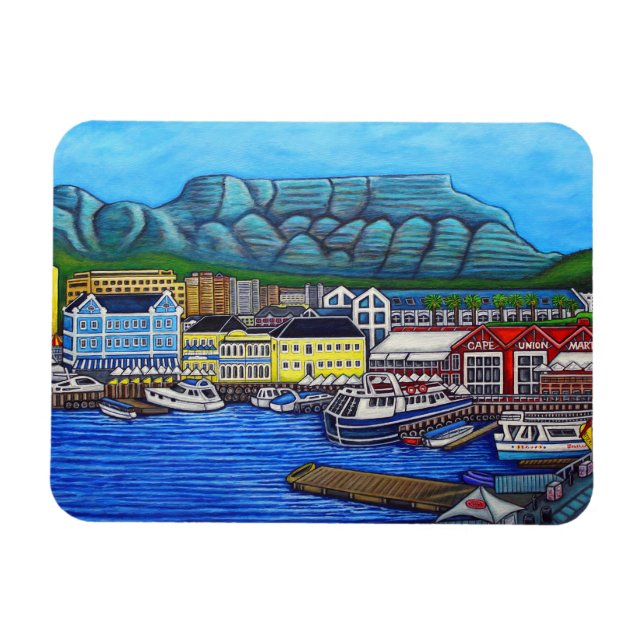 Cores do ímã da Cidade do Cabo (Horizontal)