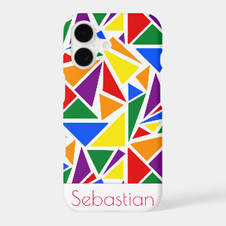 Cores do Orgulho Arco-Íris LGBTQ Abstrato Personal