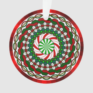 Cores do Ornamento Acrílico de Natal