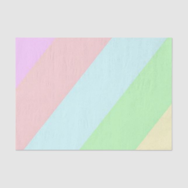 Cores do Pastel de Papel Tecido (Frente )