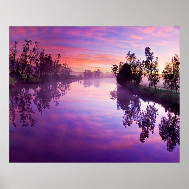 Cores do Poster sunrise (Frente)