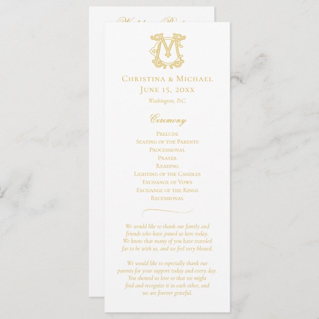 CORES EDITÁVEIS CM Monograma MC Programa Monograma (Frente/Verso)