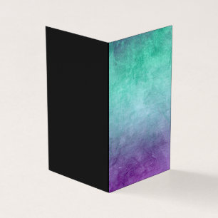 Cores Grunge - Azul-verde & Roxo