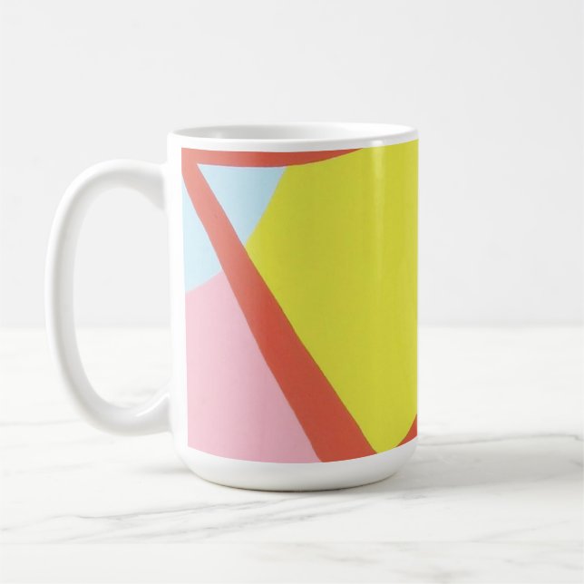 Cores Lindas e Vibrantes! Caneca de Café (Esquerda)