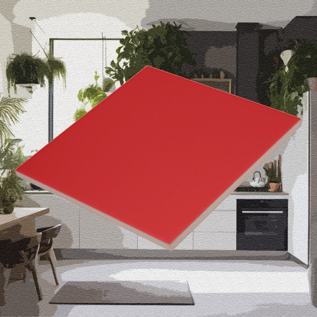 Cores Modernos - Azulejo Vermelho Quente Cerâmico (Criador carregado)