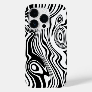 Cores Personalizadas de Ondas Abstrato a Preto e B