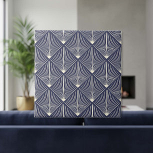 Cores Personalizáveis Arte Déco Ventoinha Linhas A