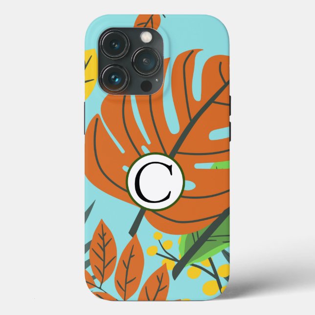 Cores tropicais, céu azul e jardim verde (Verso)