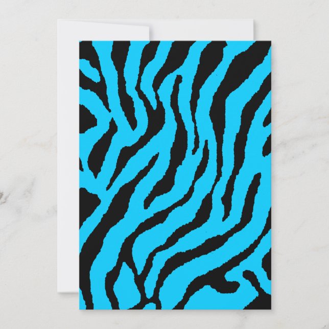 Corey Tiger 80s Listras de Tigre (Azul) (Frente)