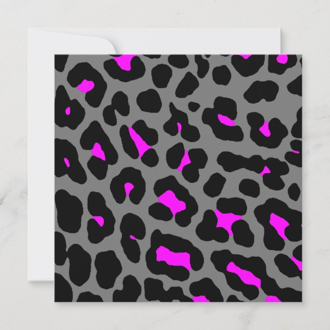Corey Tiger 80s Manchas de Leopardo (Cinza) (Frente)