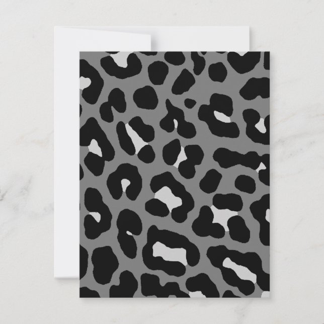 Corey Tiger 80s Manchas de Leopardo (Cinza) (Frente)