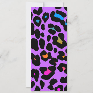 Corey Tiger 80s Manchas de Leopardo (Roxo)