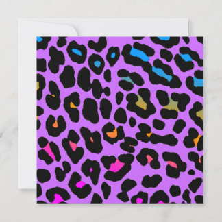 Corey Tiger 80s Manchas de Leopardo (Roxo)