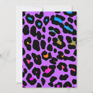 Corey Tiger 80s Manchas de Leopardo (Roxo)