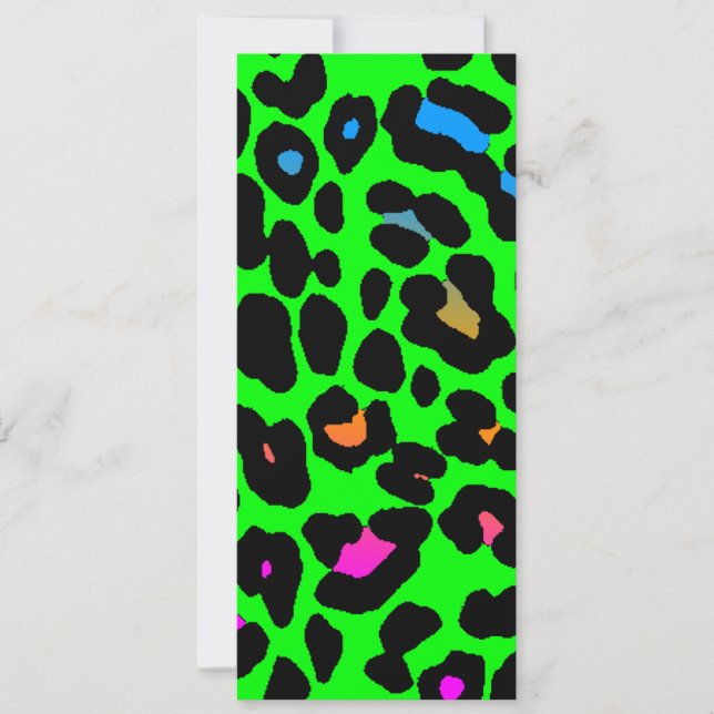 Corey Tiger 80s Manchas de Leopardo (Verde) (Frente)