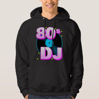 Corey Tiger 80s Retro "DJ dos anos 80" Moletom com