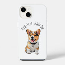 Corgi Alegre e Divertido 'Texto. Abanar. Repetir.'