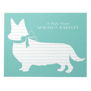 Corgi Cachorro Pembroke Galês Bloco de Notas