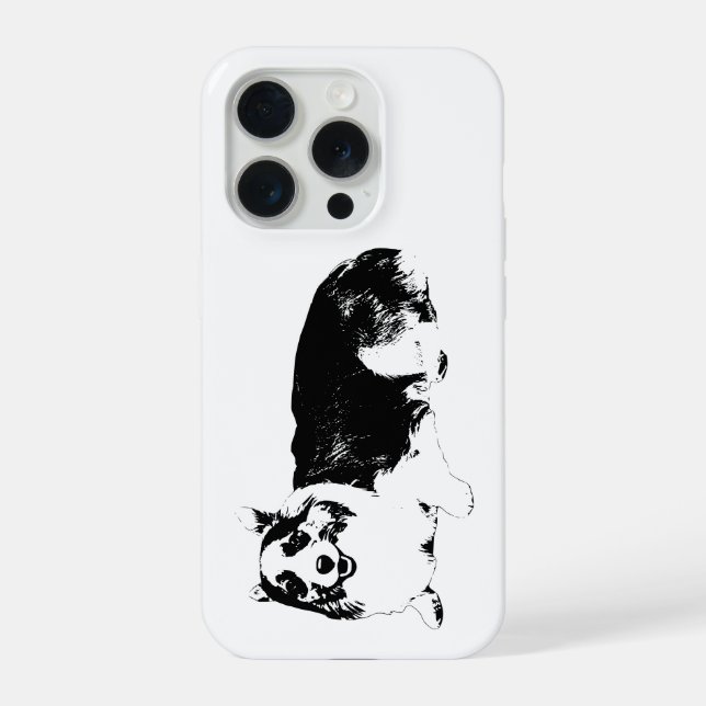 Corgi Calmo na Sua Mão (Verso)