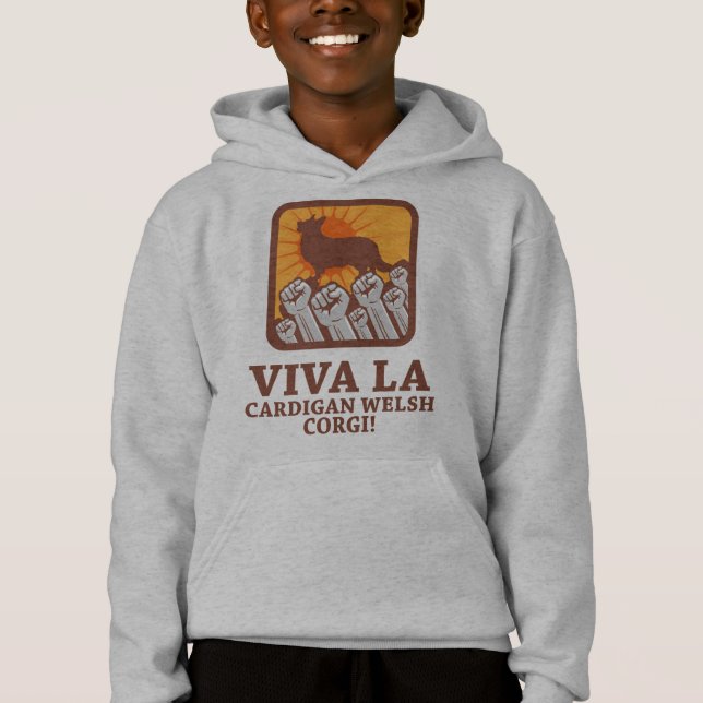Corgi de Galês do casaco de lã (Frente)