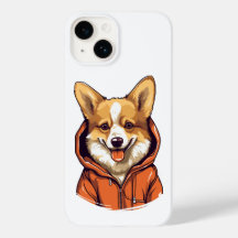 Corgi Engraçado Vestindo Moletom