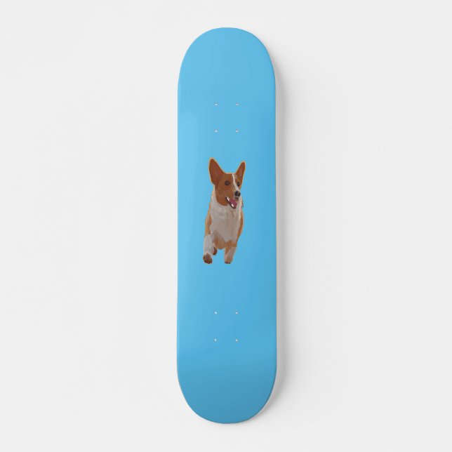 corgi skateboard (Frente)