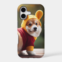 Corgi Winnie a capas de iphone Pooh V2