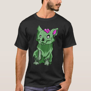 Corgi Zumbi Cute Mortos-Vivos Camiseta de Hallowee